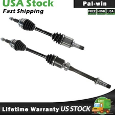 2PCS Front CV Axle Shafts Set For Toyota Camry Highlander Solara Lexus RX350 NEW