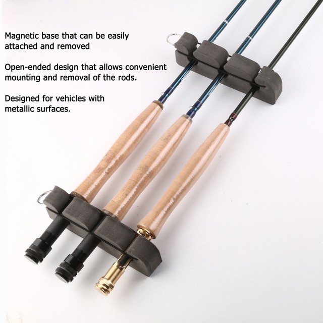 Maxcatch 2 pcs Portable Fly Fishing Rod Rack Holder Rod Stand High