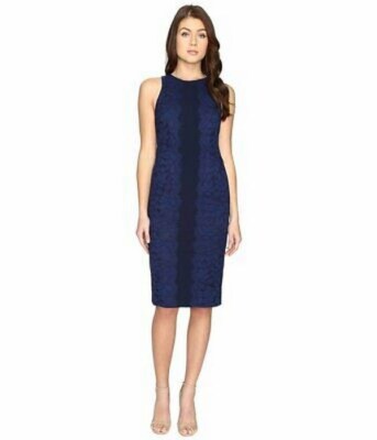 lace midi dress maggy london Maggy London Women's Sleeveless Lace Midi Dress - Rose/White