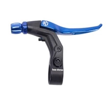 Box Components Three 3 SHORT Brake Lever for BMX Racing Bikes BLUE