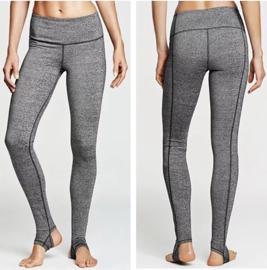 Victoria's Secret VSX SPORT Yoga Pants Knockout Stirrup Tight Legging Gray  XS