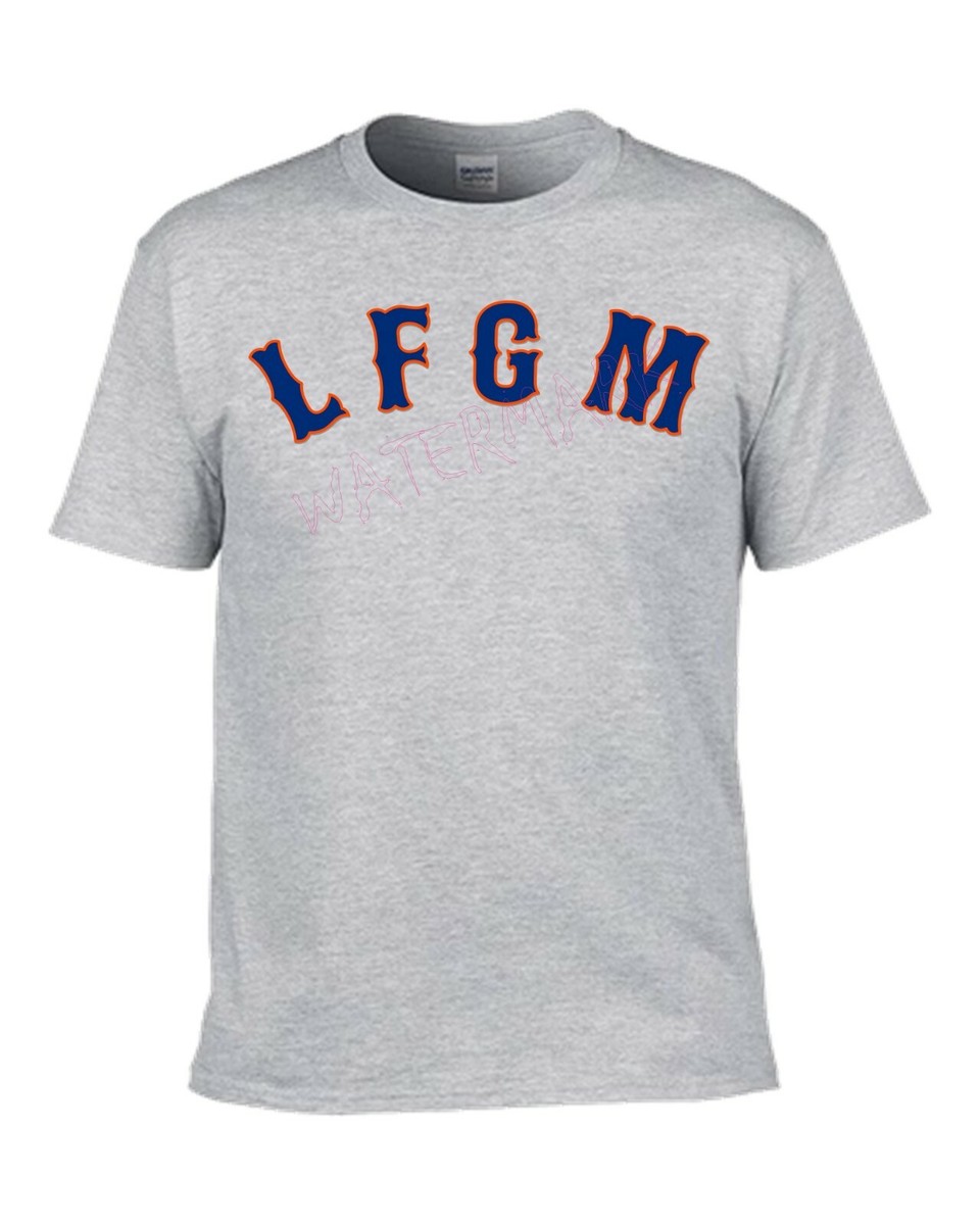 LFGM New York Mets: Let's F****n Go Mets Baseball Parody T-Shirt