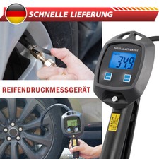 LCD Reifenfüller Luftdruckprüfer Geeicht Reifendruck Manometer bis 18 Bar
