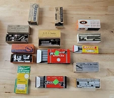 Various Brands VINTAGE STAPLES Different Sizes NEW & OPEN Lot of 11
