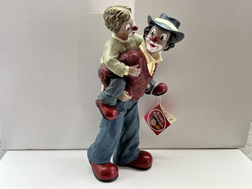 Statuette Gilde "L'ami Des Pigeons" - Clown Lama Collection - Occasion