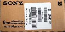 SEALED BOX QTY 10 SONY QG112M A2 8MM 2.5/5.0GB DATA TAPE CARTRIDGES