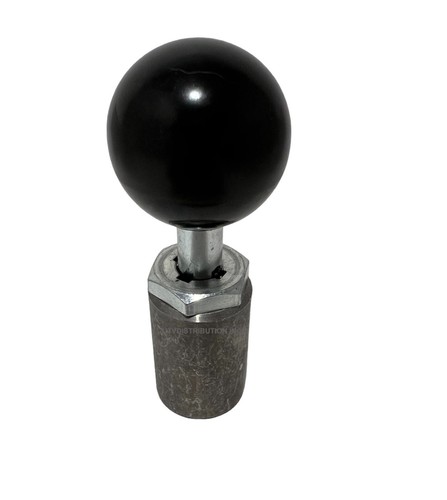 T Handle Spring Loaded Steel Body Pull Pop Pin 1/2" Locking Straight Ball - Picture 1 of 2