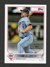 2022 Topps 582 Montgomery Club Stamp #451 Randy Dobnak Minnesota Twins
