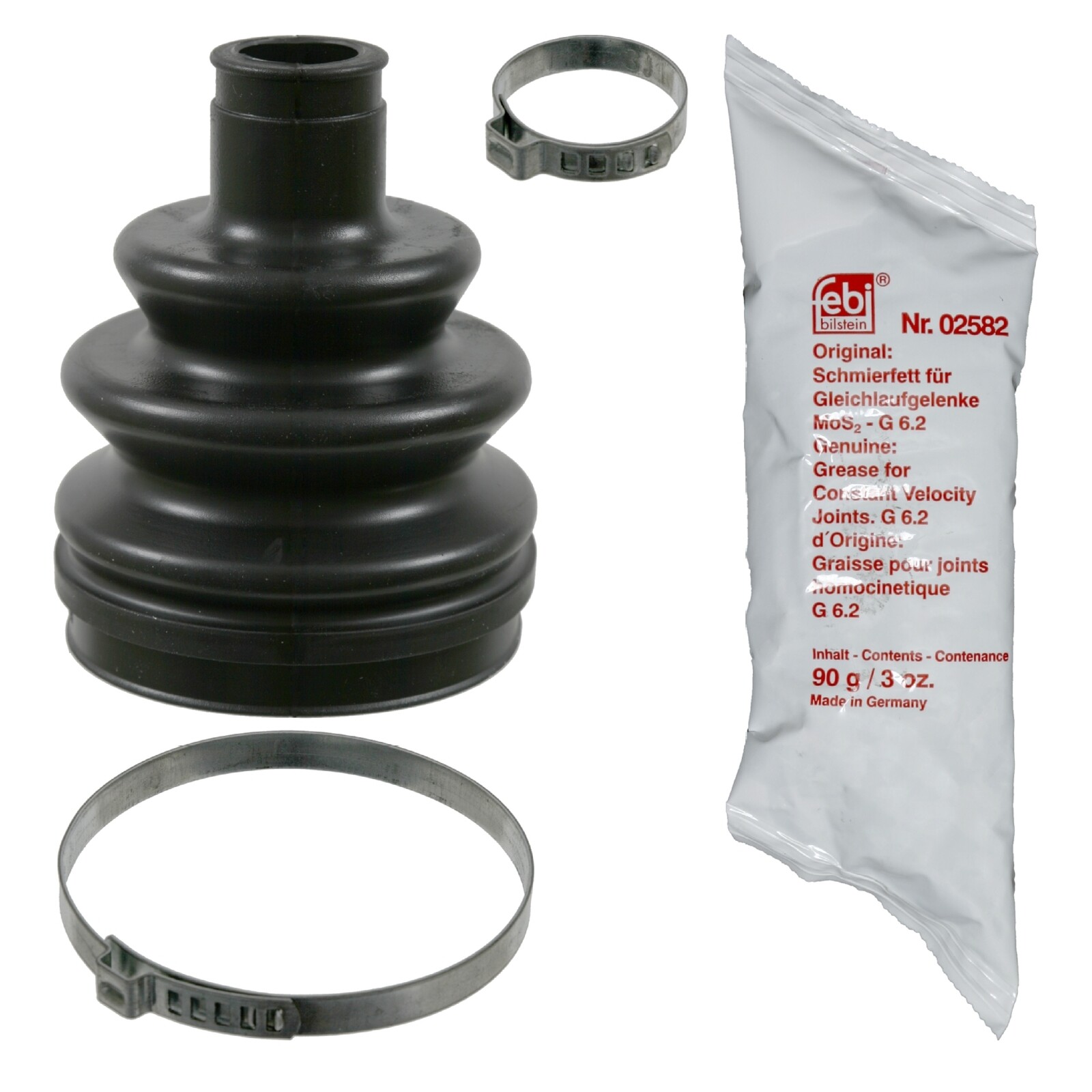 Febi Bilstein CV Boot Kit fits Vauxhall - 02721 - OE Equivalent Quality and Fit