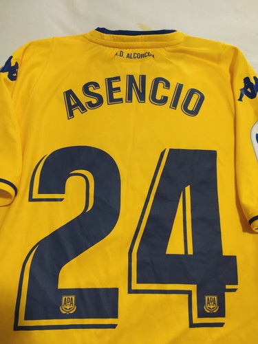 #24 ASENSIO, AD ALCORCÓN Match Worn PLAYER home shirt used in LaLiga 2021-22 - Imagen 7 de 11