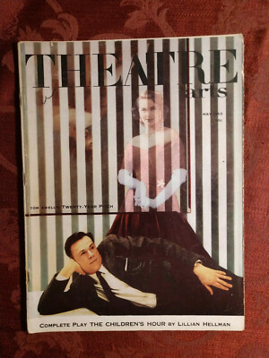 THEATRE ARTS May 1953 Tom Ewell Lillian Hellman Kermit Bloomgarden 