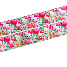 1.5" High Quality Satin Sanrio Kitty And Friends Ribbon By YARD