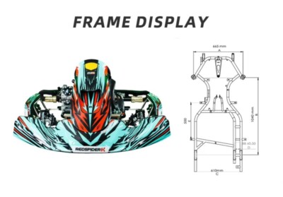 KZ Class Shifter Racing Go Kart Frame Chassis Karting Vehicle