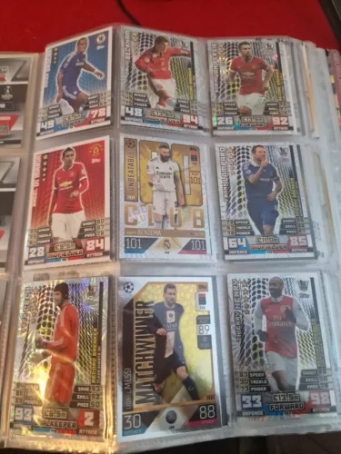 2024 Panini AdrenalynXL Premier League Trading Card Binder with 370 Cards