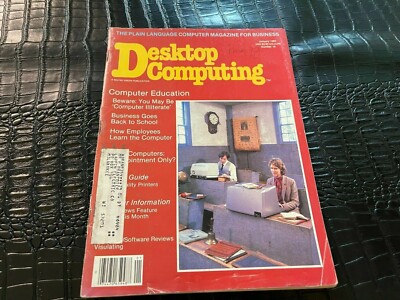 JANUARY 1983 DESKTOP COMPUTING computer magazine 