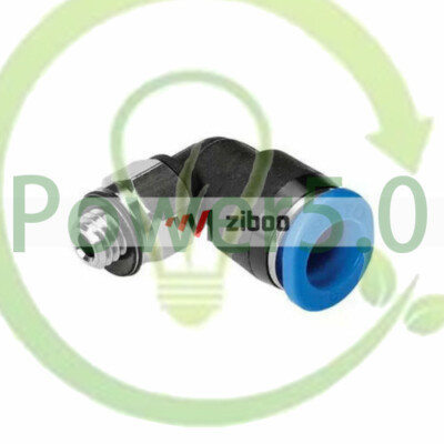 FESTO QSML-M3-4 Push-In Nipple L-Fitting 153332 Quick Connector