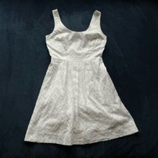 Viney Vines Chevron Fit & Flare Dress