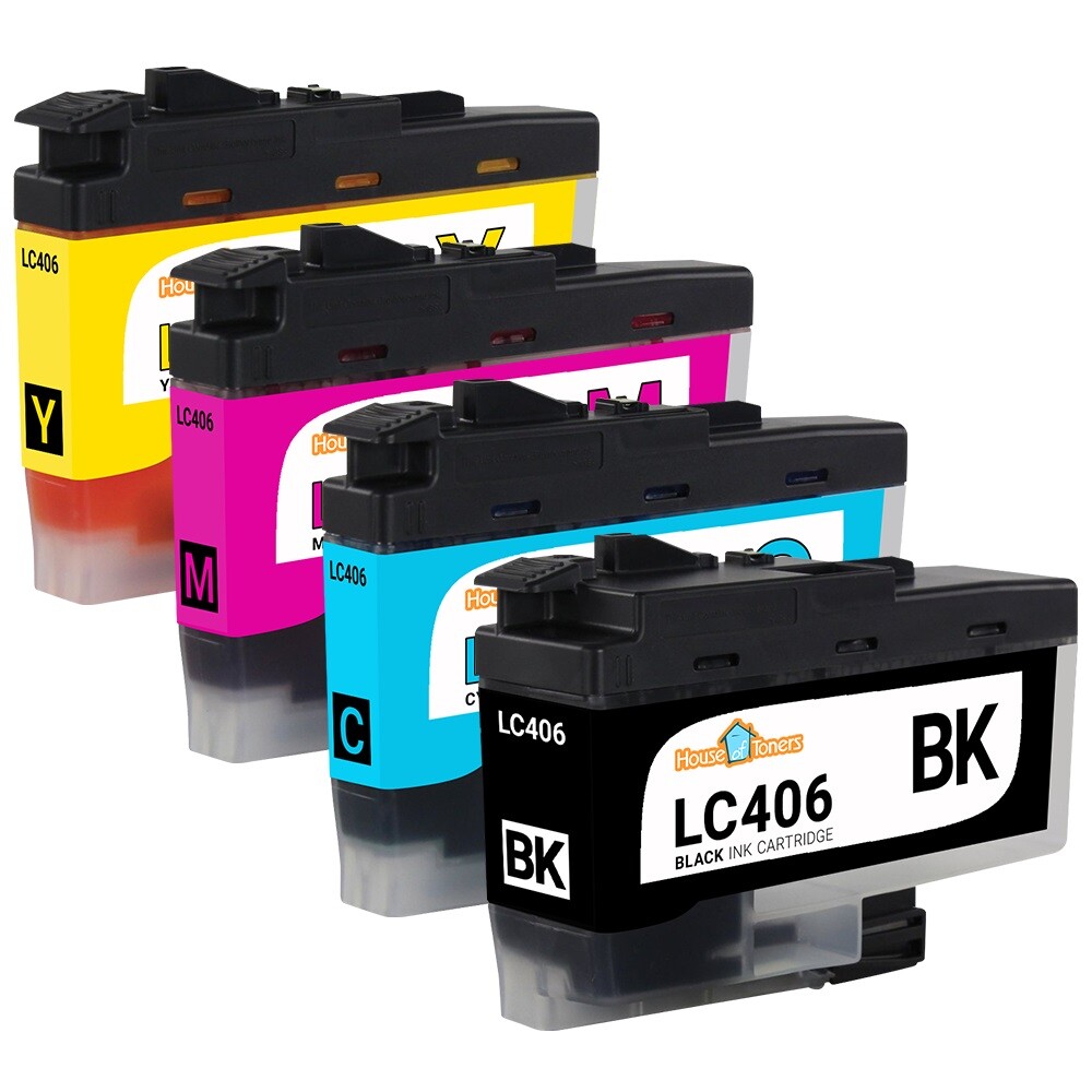 LC406XL Ink Cartridges High Yield With MFC-J4335DW MFC-J4345DW For Brother LC406 LC406XL Ink Cartridges, 4-Pack, For MFC-J4335DW MFC-J4345DW - View #7
