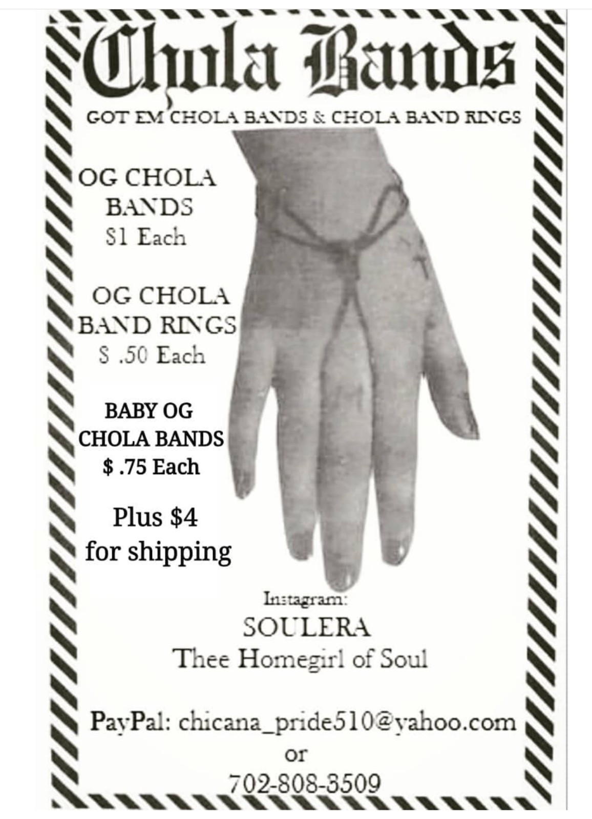 OG Chola Bands Regular Size (Qty. 10) eBay