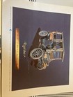 1931 Blue Plymouth Roadster & 1904 Rambler Classic Auto Print John Peckham Behr — photo 3