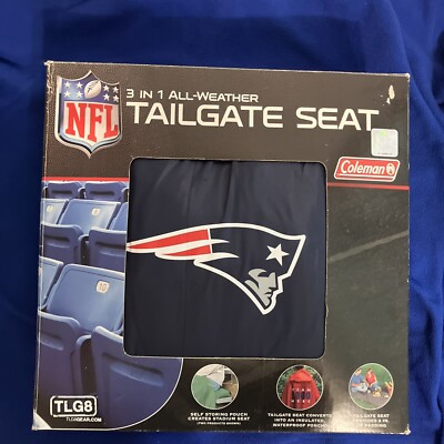 Coleman 3 in 1 All-Weather Patriots NFL Poncho Blanket Stadium