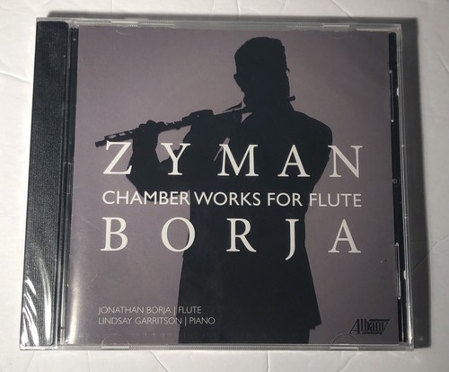 Zyman Borja Chamber Works for Flute by Borja, Jonathan / Garritson, Lindsay (CD, - Foto 1 di 2