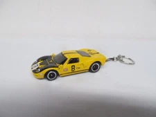 Hot Wheels New - Yellow Kroger FORD GT40   Custom KEY CHAIN