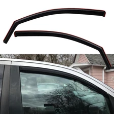 In-Channel Rain Guards Window Visor for 2004-2015 Nissan Titan King Extended Cab