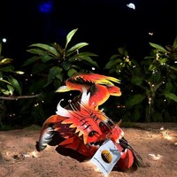 Drache Gartenfigur Metall Gartendeko Wetterfest Handgefertigt 32Cm