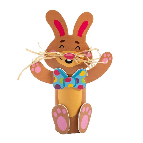 Fun Express Silly Osterhase Bastelrolle Bastelset - 12-teilig - Bild 1 von 3