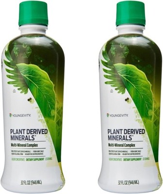 Youngevity Plant Derived Liquid Minerals - (32 oz Pack of 2)