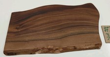 Claro Black Walnut charcuterie/cutting board, small table top. Grain is superior