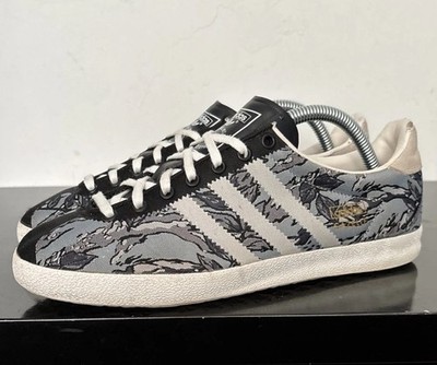 Adidas Originals Gazelle OG ''Core Black Multi Floral'' 2015 UK Größe 7 M19656