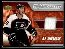 2006-07 Upper Deck Jerseys R.J. Umberger Philadelphia Flyers #J-RU