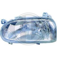 1X Diederichs Hauptscheinwerfer H4 Links Passend FüR Vw Golf 3 1H1 1.6 1.8 1.4