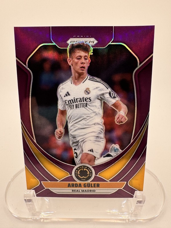 2025-26 Prizm Club World Cup Arda Guler Purple /125 Real Madrid #158 - Turkey