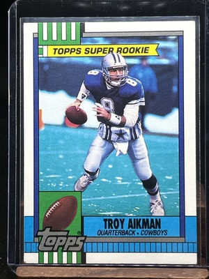 #ad 1990 Topps Troy Aikman #482 $1.00