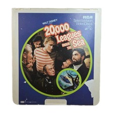 20,000 Leagues Under the Sea CED VideoDisc (1954) Walt Disney Tested 