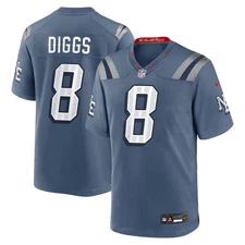 Men's Patriots #8 Stefon Diggs Limit Jersey