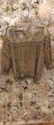 Norma Canada, Vintage 80s Mixed Media Coat  Leather and  Findge Sweater Jacket — photo 3