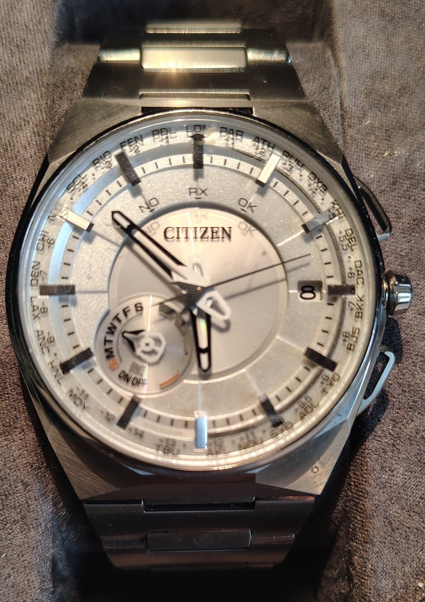 CITIZEN CC2001-57 Eco-Drive SATELLITE-WAVE F100 Watch Slim ATTESA