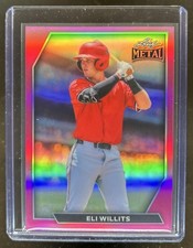 2026 Leaf Metal Baseball Eli Willits Prismatic Pink #/6