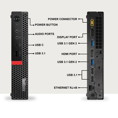 Lenovo M720q Mini pc i3-8th 16GB RAM 512GB SSD Built-in Wi-Fi New