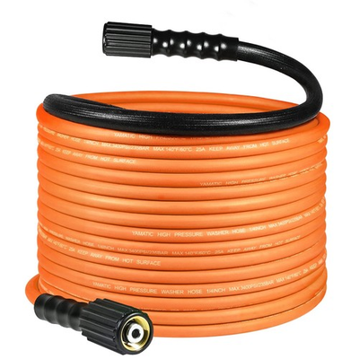 #ad Upgraded Flexible Pressure Washer Hose 50 FT 3400 PSI 1 4quot; Wear amp; Kink Resis... $75.12