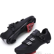 Mens Womens Cycling Shoes Compatible with Pelaton Bike Shoes Road Bike Shoes Rid