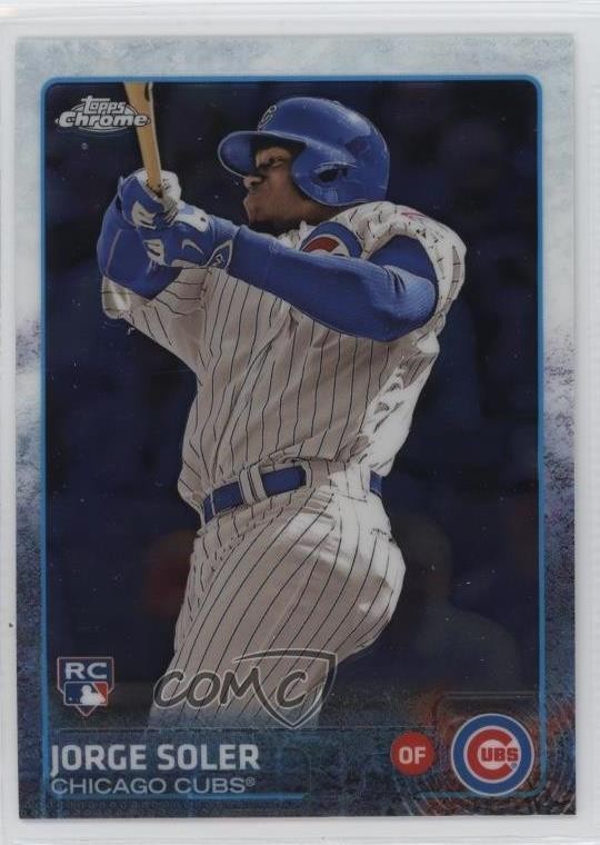 2015 Topps Chrome Jorge Soler (Batting) #154 0mb9