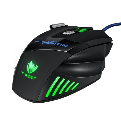 Illuminated Esports Wired Mouse RGB USB Wired Mouse Computer Accessories - Picture 12 of 12