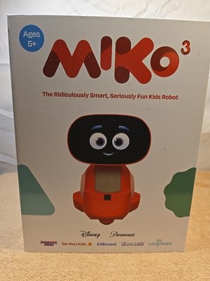 Miko 3 AI Robot for Kids   Smart Educational & STEAM Learning Robot (RED) NEW 