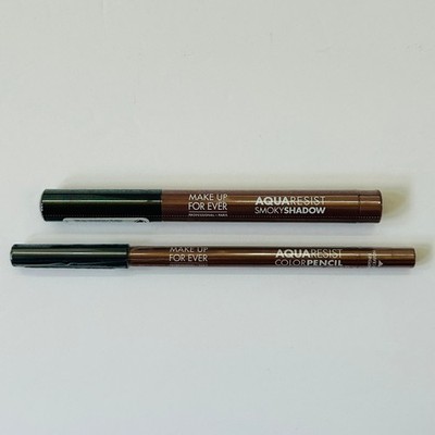 MAKE UP FOR EVER AquaResist Smoky Shadow EyeStick Pink Canyon+Eyeliner 10 SIENNA