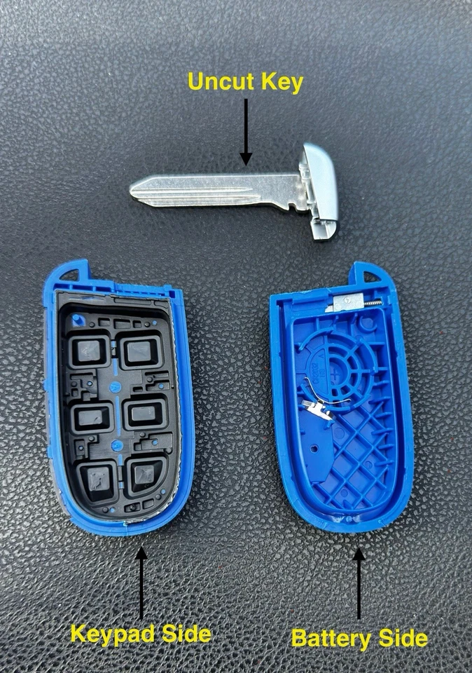 CARGADOR AZUL DODGE DAYTONA CHALLENGER LLAVERO CON LOGO (¡SOLO CARCASA!!!) Foto 3 de 3